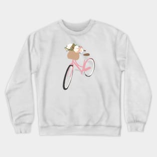 Bike - Pink Crewneck Sweatshirt